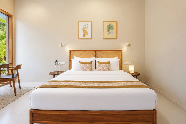Room 3, Alaya Stays The Crescent Palm, Raigarh