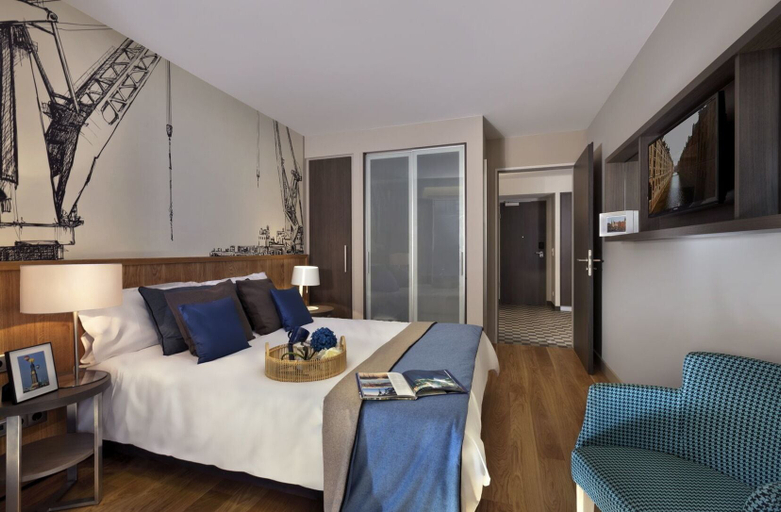Bedroom 3, Citadines Michel Hamburg, Hamburg