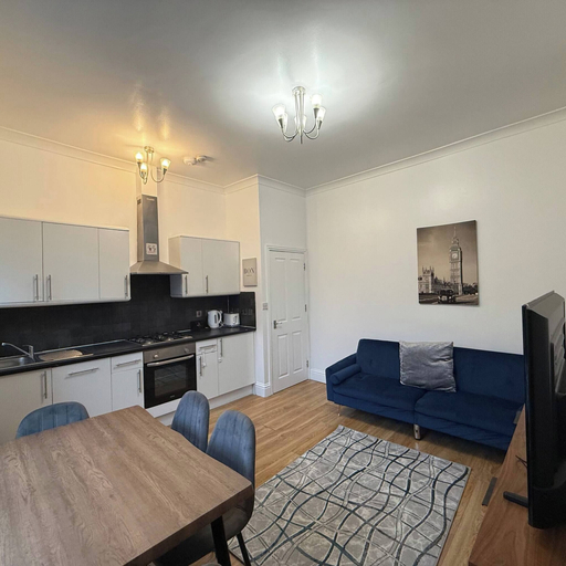 Dining room, The One Bed Hideaway, London