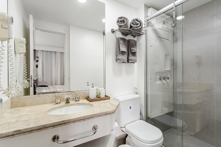 Bathroom 5, Flat Hotel Vila Olimpia, São Paulo