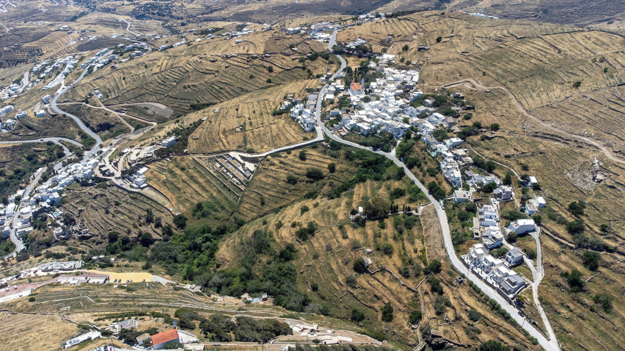 Aerial view 2, Arnados Premium Rooms, South Aegean