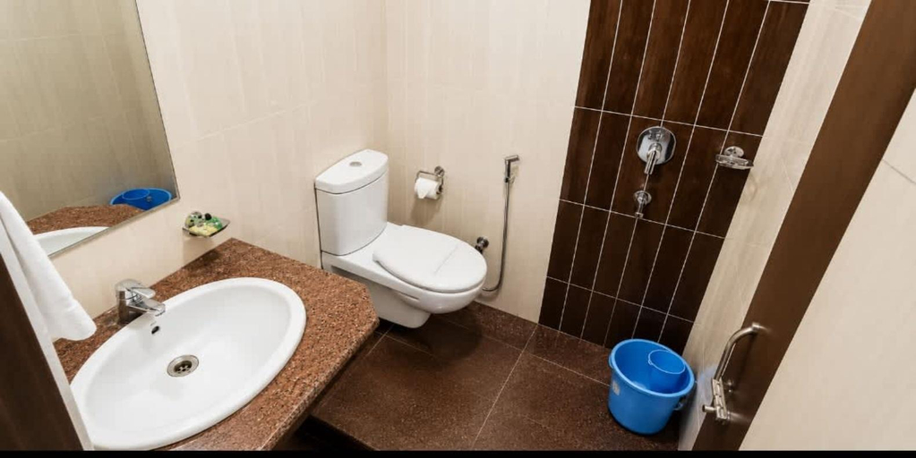 Bathroom 2, Hotel Kiran Residency, Tinsukia