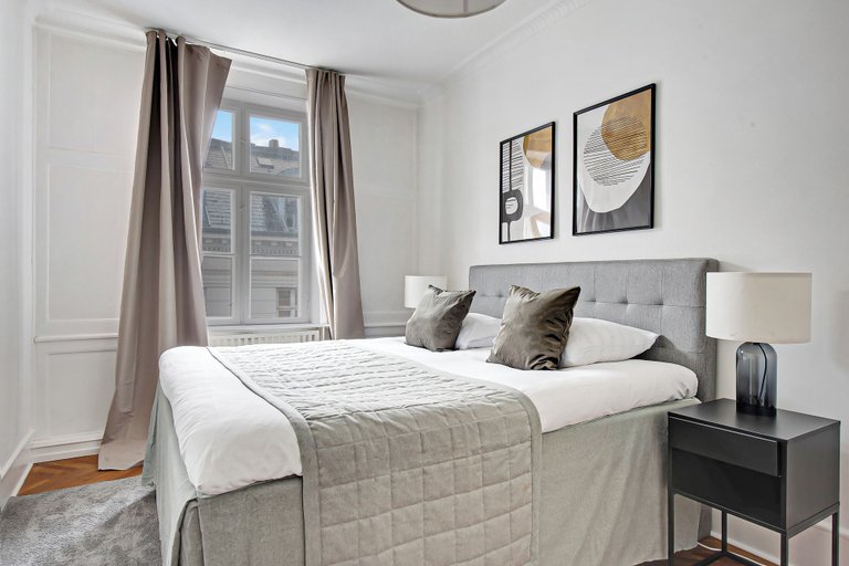 Bedroom 4, Square - Spacious 6-bdr Apt Near Nyhavn, Copenhagen