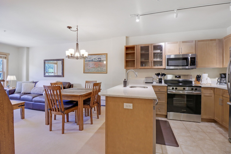Private kitchen 5, Cs334 Copper Springs 1 Bedroom Condo, Summit