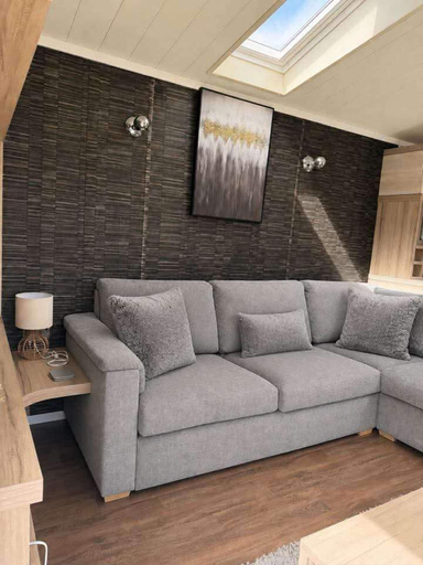 Living area 2, 3 Bedroom Caravan Alix, Denbighshire