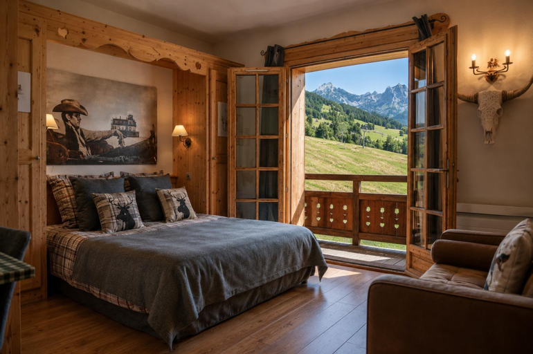 Bedroom 3, Montana Chalet Hotel & Spa, Alpes-de-Haute-Provence