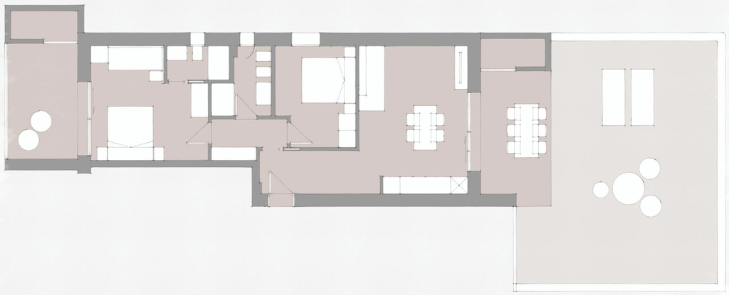 Floor plan, Modern Apartment 300m From the sea, Venezia
