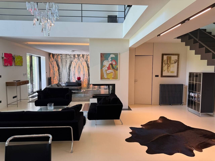 Living room 2, Charming Villa Rental in Scenic Powiat Piaseczyński, Poland, Piaseczno