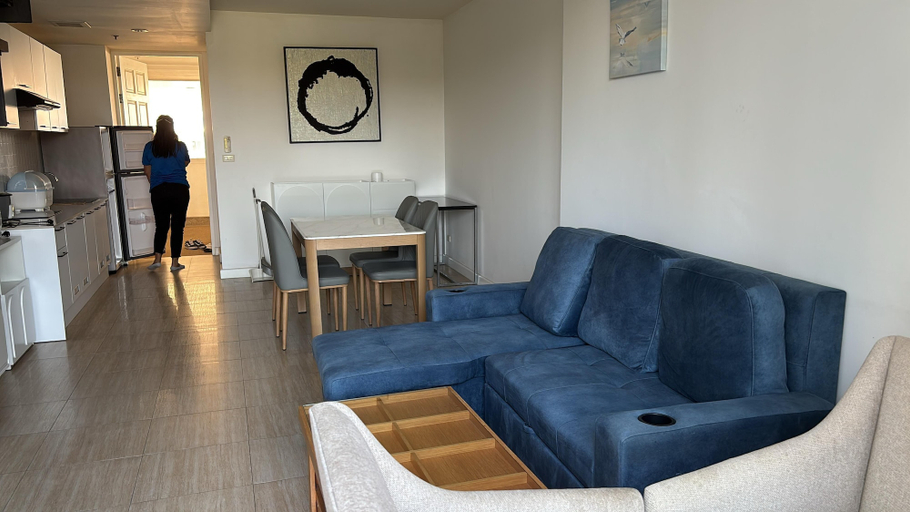 Living room 5, 1 BR Loft Condo in Cha-Am, Cha-Am