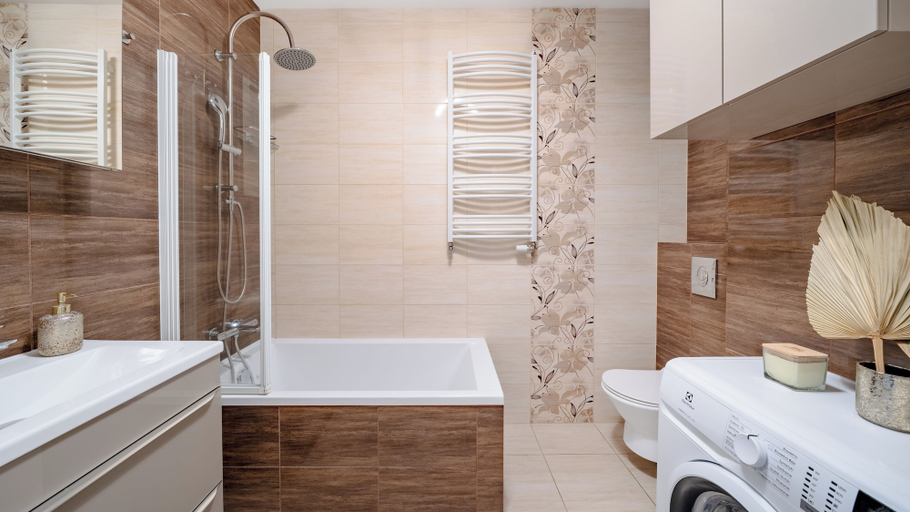Bathroom 4, Apartamenty Sun & Snow Front Park, Gdańsk City