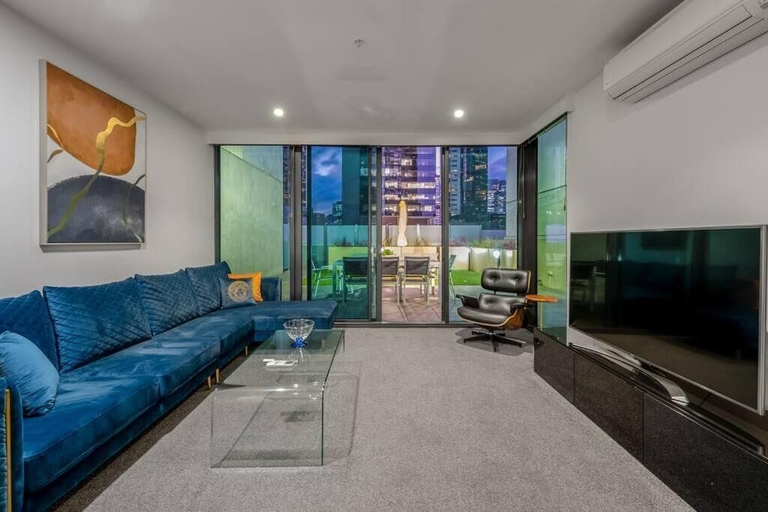 Living room, Exclusive Stays - Southbank Podium, Melbourne