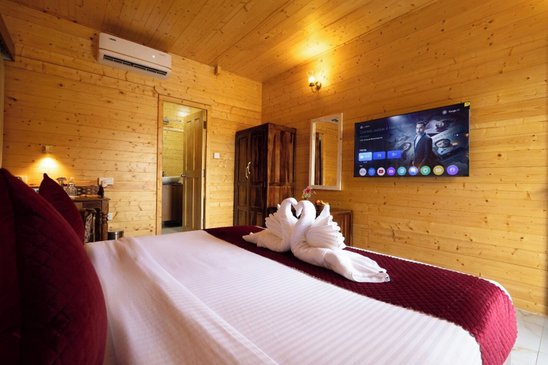 Bedroom 3, Axiom Resort Luxury Cottages Arambol, North Goa