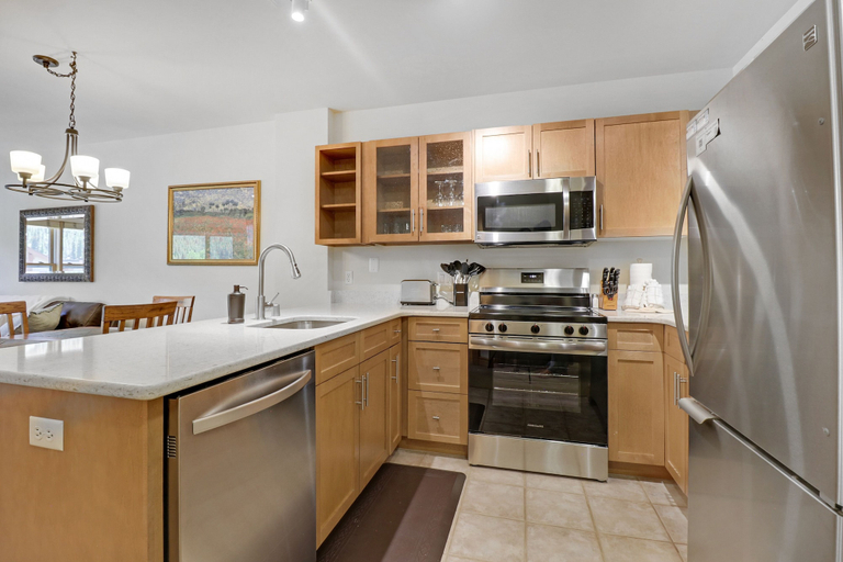 Private kitchen 3, Cs334 Copper Springs 1 Bedroom Condo, Summit