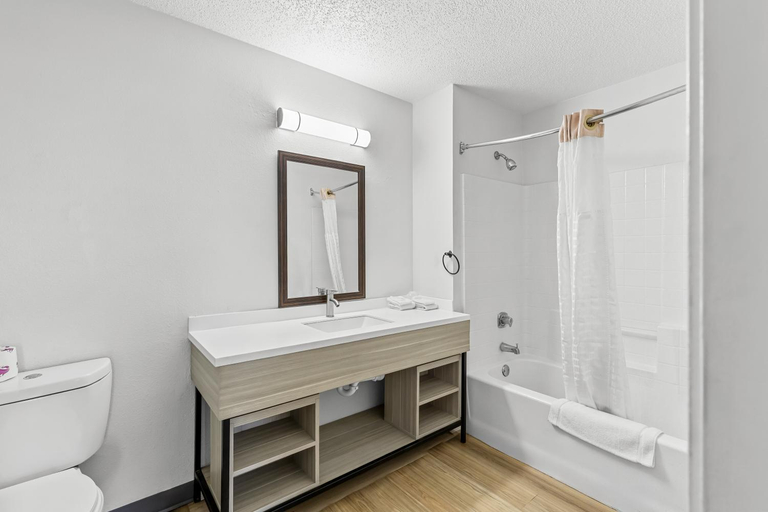 Bathroom 5, Suburban Studios Copley Akron West, Summit