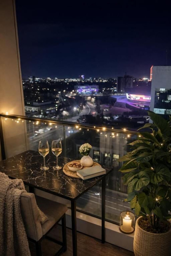 Outdoor dining, Nestone - Apartment Hotels, Tashkent City