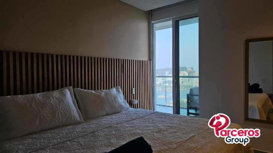 Bedroom 3, Apartamentos Condominio H2 Bocagrande Por Parceros Group, Cartagena de Indias