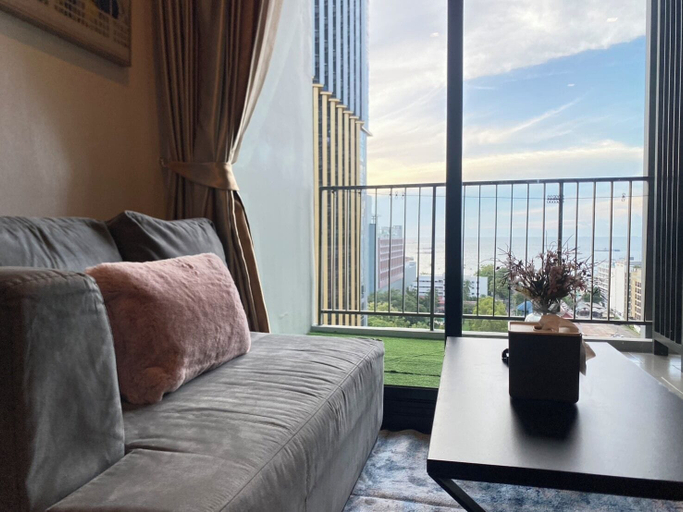 Balcony 3, Sea View 2 Bed Room Unit Central Pattaya, Pattaya