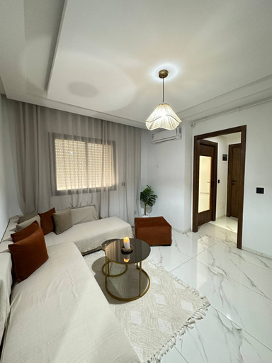 Living room 2, Luxurious Urban Sanctuary in the Heart of Tunis, Bouhaira