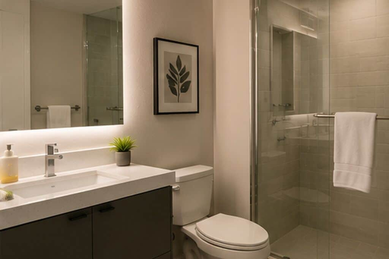 Bathroom, The Lorwyn Hotel, Toronto