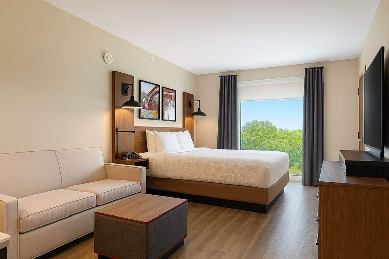 Bedroom 3, Hawthorn Extended Stay by Wyndham Mebane, Alamance