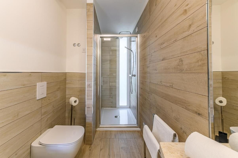 Bathroom 4, Stunning Capo Falcone Charming Apartments near La Pelosa, Sassari