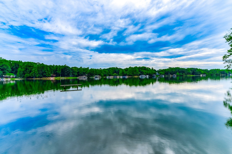Water view 5, Lakeside log Home With a Private Deck, Wifi, Firepit, Central AC, & Washer/dryer, Louisa