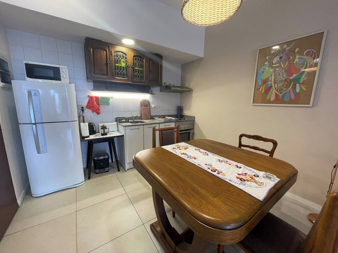 Private kitchen 4, Studio Featuring a Private Terrace With a Grill, Distrito Federal