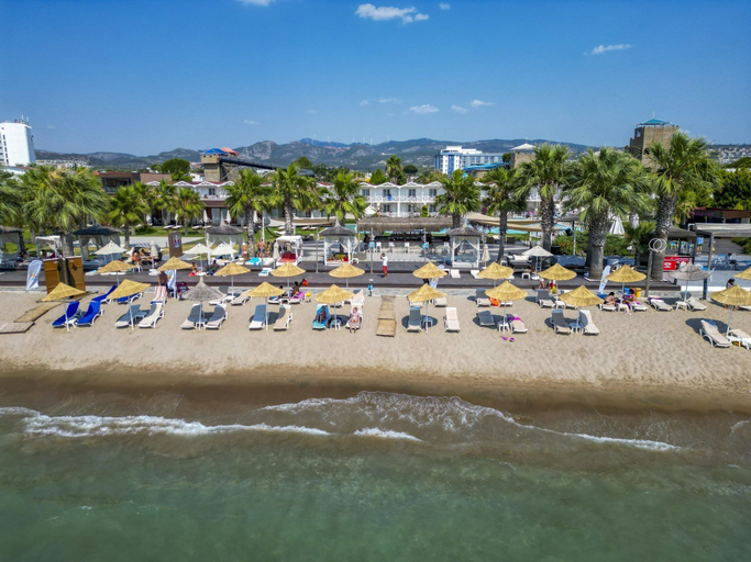 Beach, ADELLA BEACH RESORT HOTEL, Kuşadası