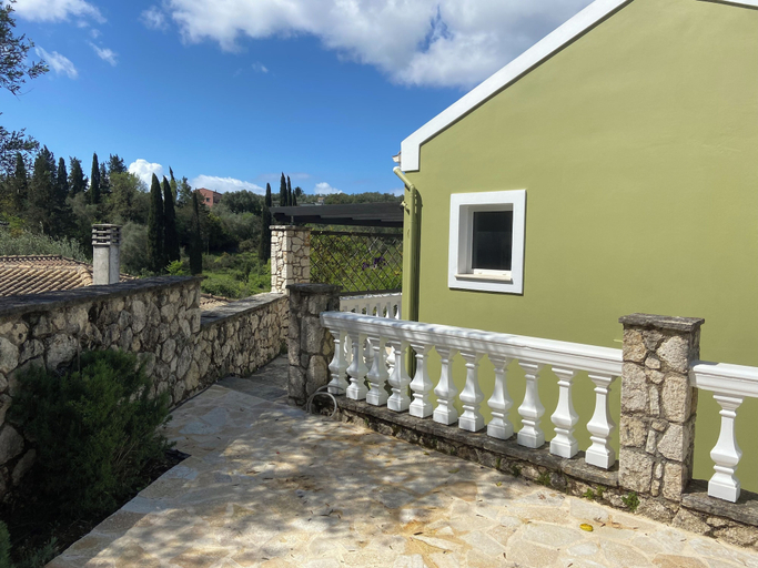 View from property 2, Private Villa and Pool With Lake Views and Sunset Terraces at The Grove, Ionian Islands