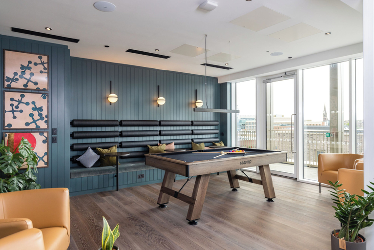 Game room, The McEwan, Edinburgh