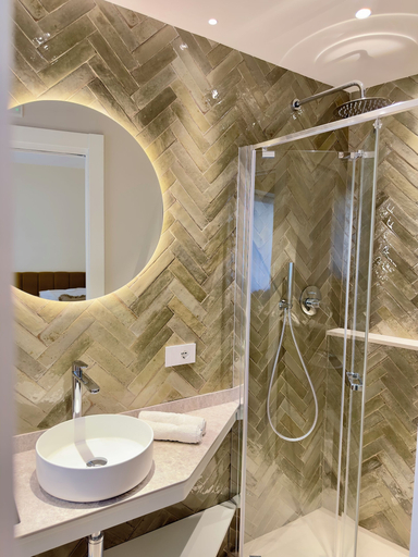 Bathroom 5, Villa Flavio-Panoramic Boutique Rooms, Messina