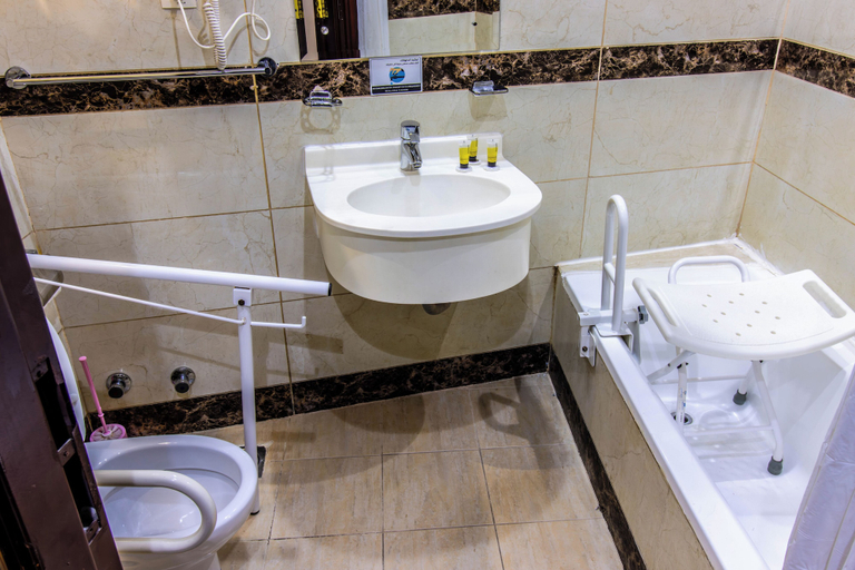 Bathroom 4, Al Jaber Towers Hotel - Makkah, Makkah