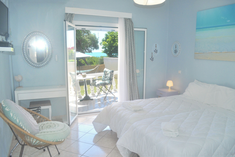 Bedroom 3, Holiday Beach house Ritsa am Agios Gordios, Corfu, Ionian Islands