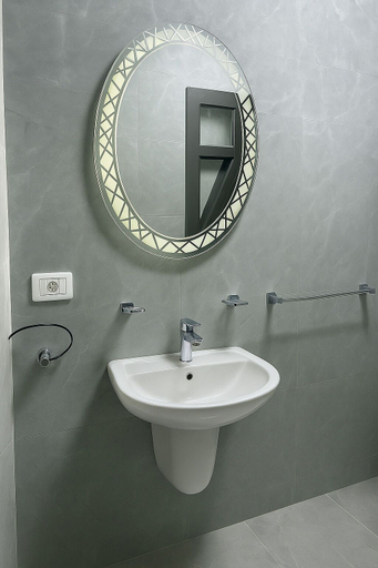 Bathroom 3, Porto Said Beach Escape, Al-Manasrah