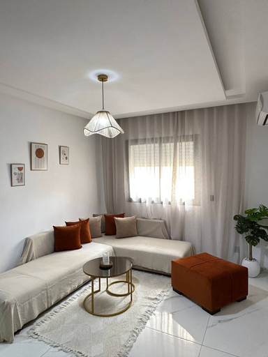 Living area, Luxurious Urban Sanctuary in the Heart of Tunis, Bouhaira