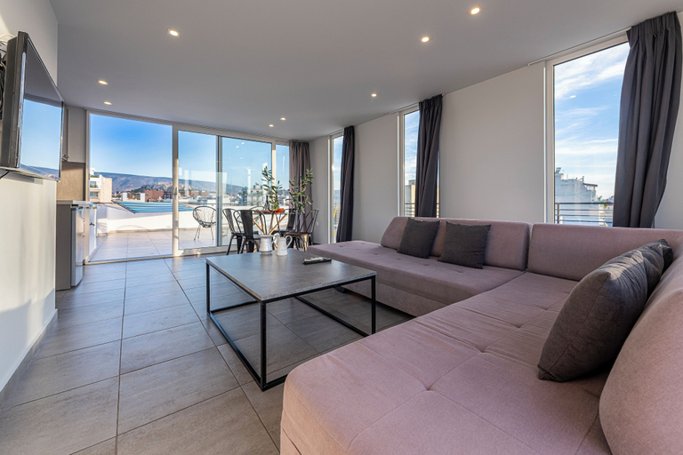 Living room 3, Acropolis Magical View Suite, Metro Kerameikos, Attica
