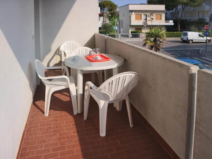 Balcony, Lovely Stay for Three Guests, Udine