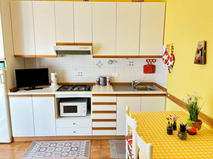 Interior, Bright Apartment With a Lovely Balcony, Venezia
