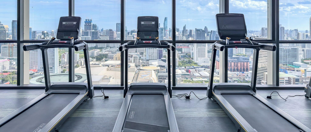 Fitness facility 4, Central Bangkok New Condo · Walk to Siam Paragon, Ratchathewi