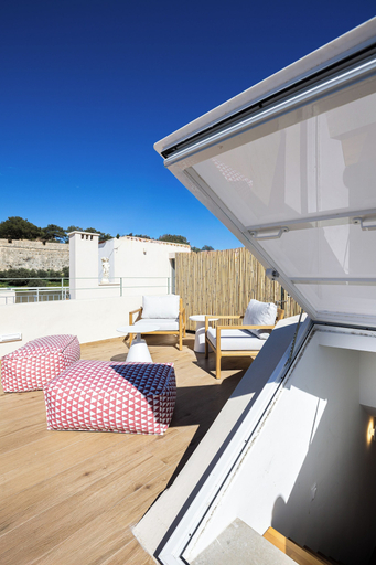 Terrace/patio 2, CF Elegant Old Town Suite Fortezza View, Crete