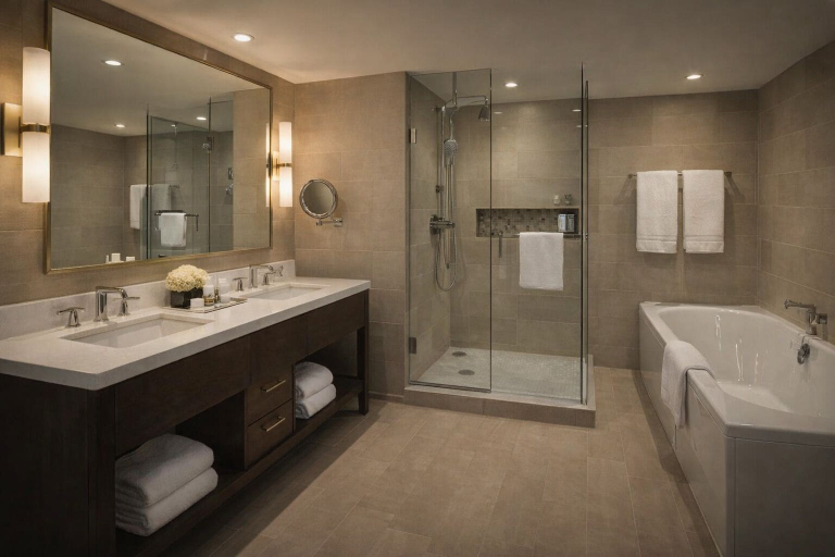 Bathroom, The Ivy Toronto, Toronto