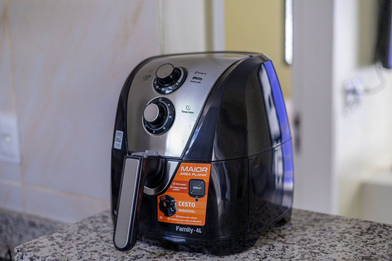 Coffee and/or coffee maker, Flat 2 Quartos no Melhor Local de Fortaleza, Fortaleza