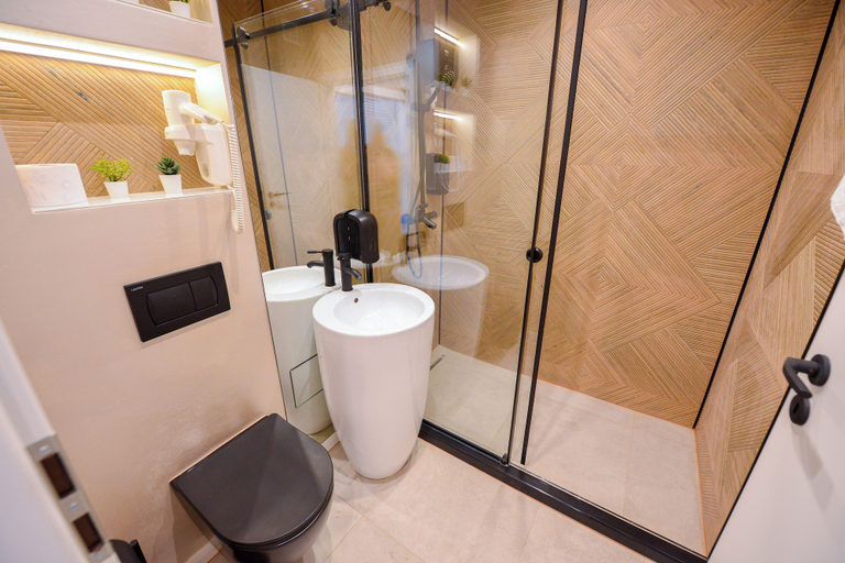 Bathroom 2, Wabi Sabi - One Bedroom - Romana Square, Municipiul Bucuresti