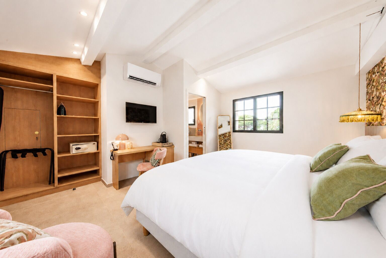Bedroom 3, Hôtel Les Capucines - Saint Tropez, Var