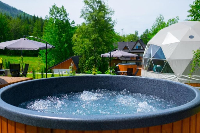 Terrace/patio 2, Glamp Mała Łąka Jacuzzi & Sauna Zakopane, Tatra