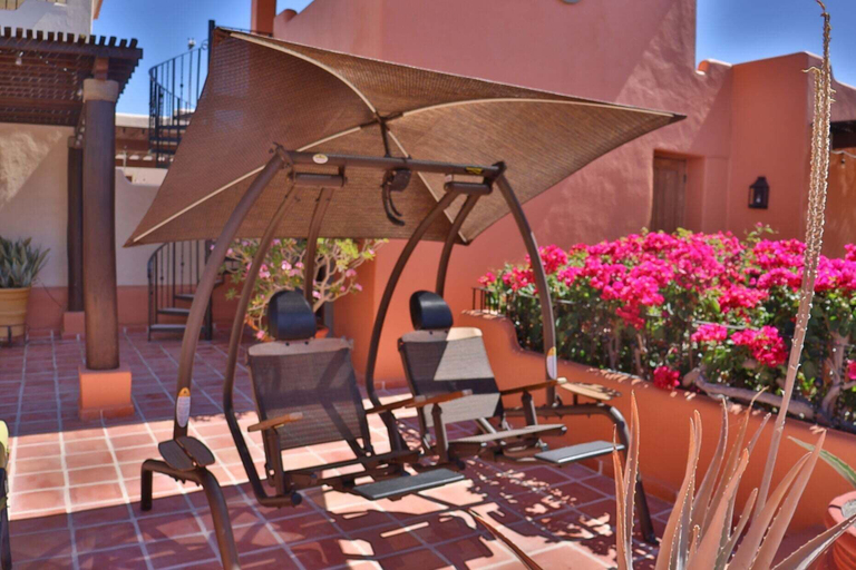 Terrace/patio 3, Water and Mountain Views-steps to Beach and Inn, Comondú
