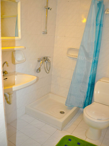 Bathroom, Studio Apartments Maria With Pool and Amazing View - Agios Gordios Beach, Ionian Islands