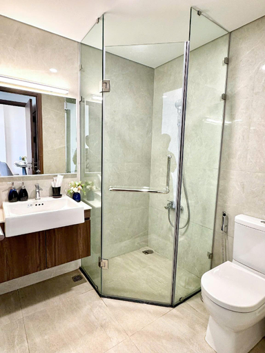 Bathroom 2, QMP-Vinhomes OceanPark-Luxury 1BR-Waterfront View, Gia Lâm