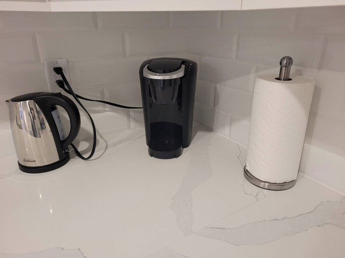 Coffee and/or coffee maker, Luxury One Bedroom Suite in Brighton, Division No. 11