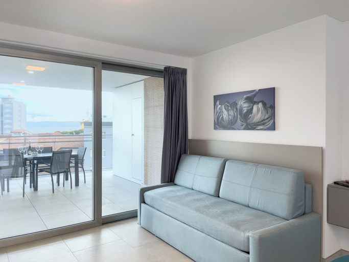 Living room, Lignano Flat With Balcony, Udine